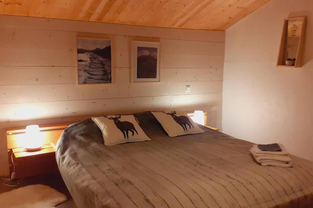 Charming Apartment 12 Pers, 3*, Aime-La-Plagne La Plagne Exteriör bild